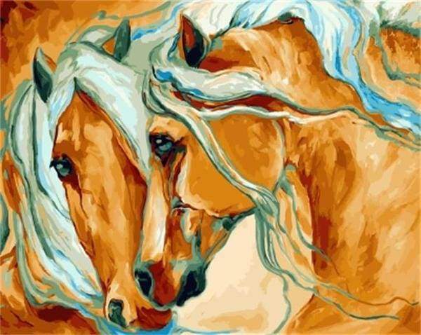 Horses Paint By Numbers Kit