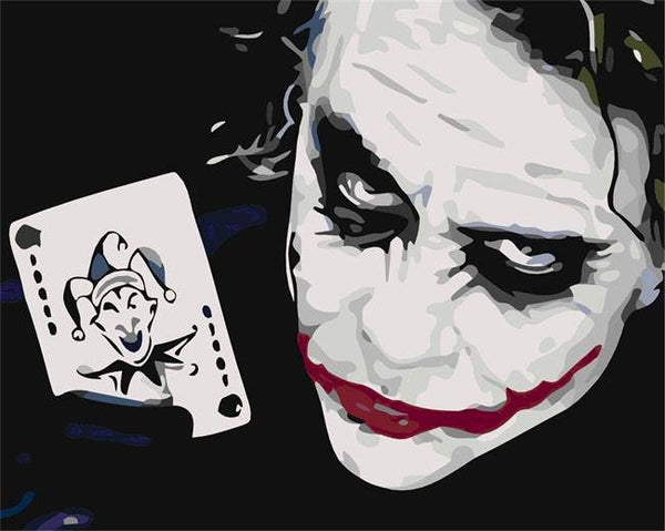 Joker's Game Paint By Numbers Kit