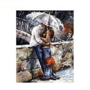 Kissing Lovers Paint By Numbers Kit