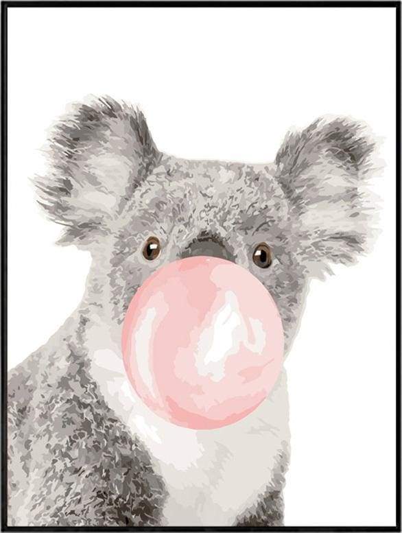 Koala Bubble Paint By Numbers Kit