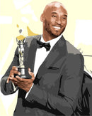 Kobe With Trophy Paint By Numbers Kit