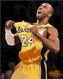 Laker's 24 Kobe Paint By Numbers Kit