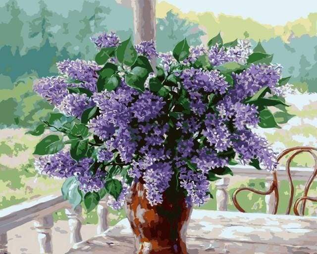 Lilac Paint By Numbers Kit