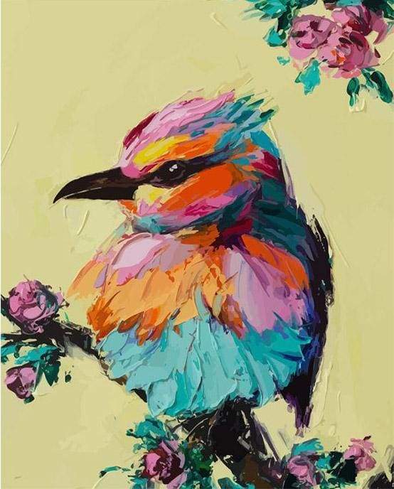 Little Bird Paint By Numbers Kit