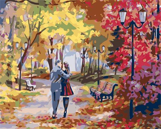 Lovely Weather You and Me Paint By Numbers Kit