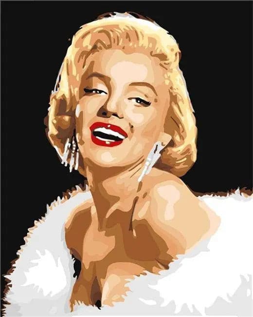 Marilyn Monroe Paint By Numbers Kit
