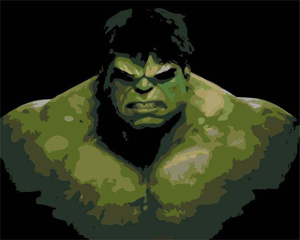 Marvel Hulk Paint By Numbers Kit