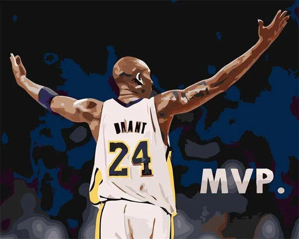 MVP Kobe Paint By Numbers Kit