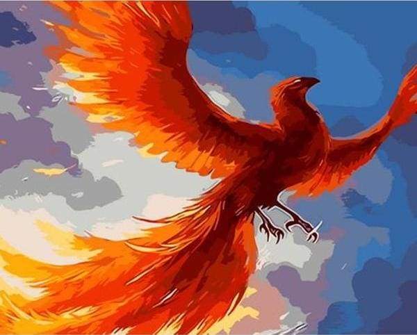 Phoenix Paint By Numbers Kit