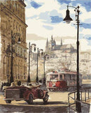 Prague street Paint By Numbers Kit