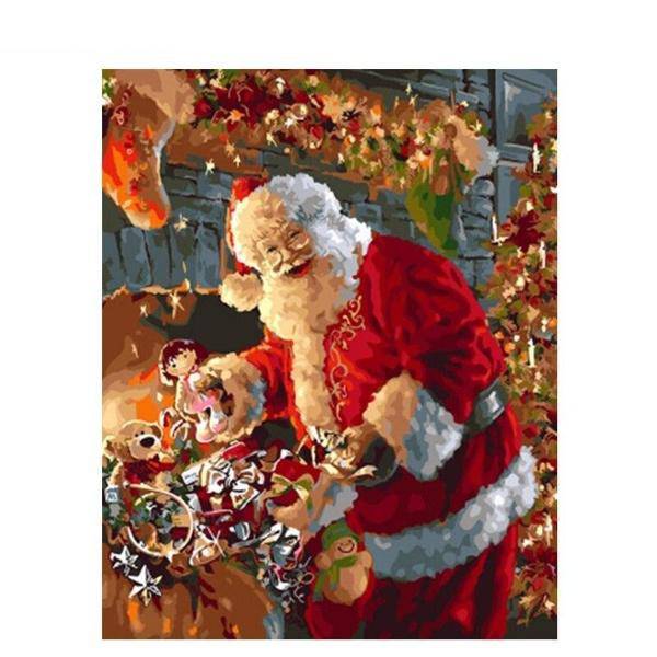 Santa Claus Paint By Numbers Kit