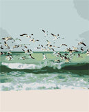 Sea and The Birds Paint By Numbers Kit
