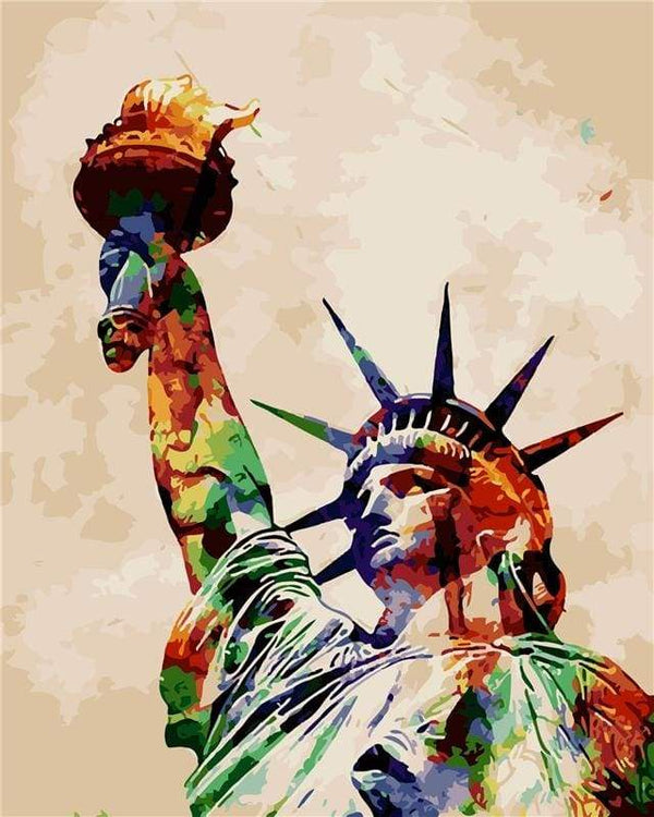 Statue of Liberty Paint By Numbers Kit