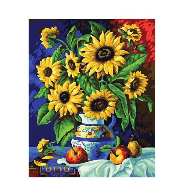 Sunflower Paint Paint By Numbers Kit