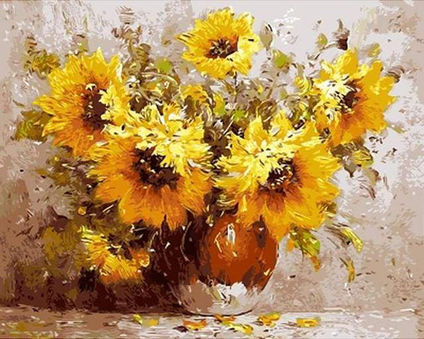 Sunflowers bouquet Paint By Numbers Kit