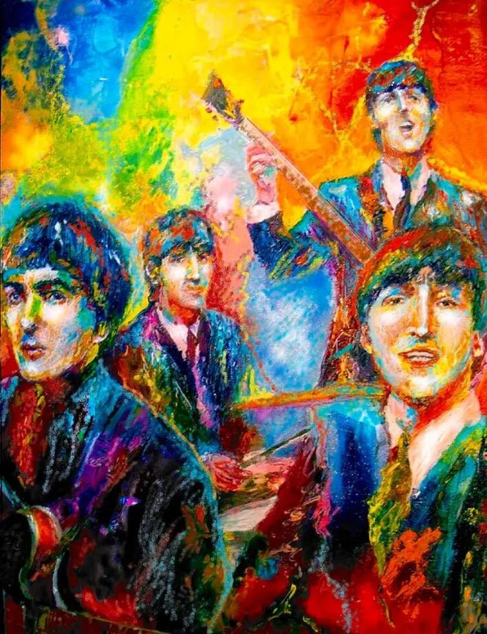 The Beatles Paint By Numbers Kit