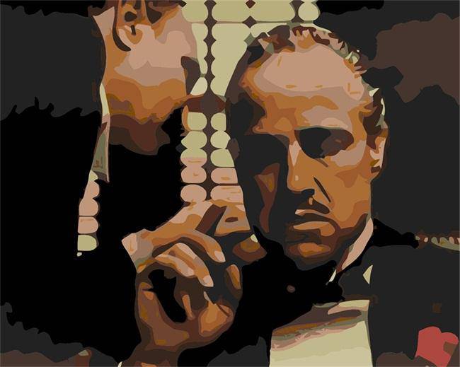 The Godfather Paint By Numbers Kit