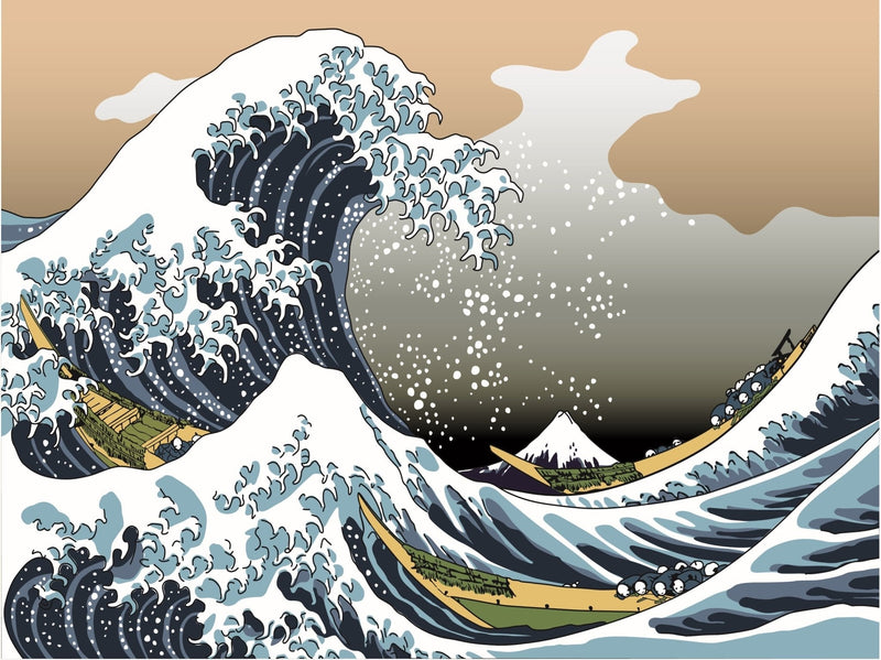 The Great Wave off Kanagawa | Paint By Numbers Kit | Paint with Number