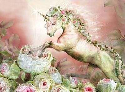 Unicorn and Flowers Paint By Numbers Kit