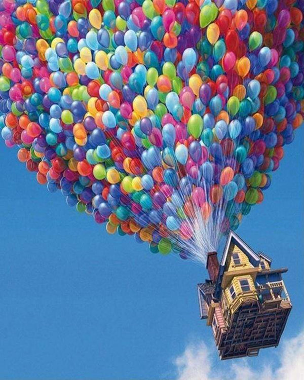 Up Movie Paint By Numbers Kit