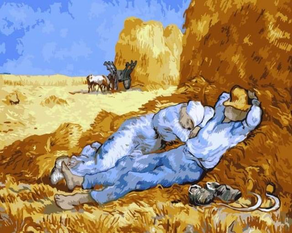 Van Gogh Field Paint By Numbers Kit