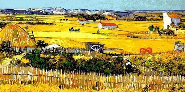 Van Gogh Harvest Paint By Numbers Kit