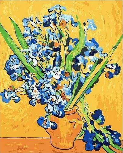 Van Gogh Irises Paint By Numbers Kit