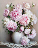 Vase of Peonies Paint By Numbers Kit