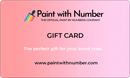 Paint with Number Gift Card - Accessory for Paint By Numbers | Paint with Number